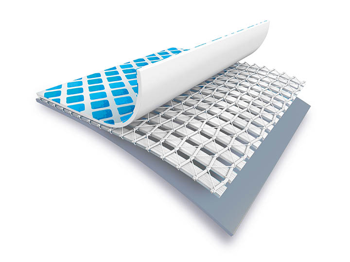 Rivestimento in PVC a 3 strati Super-Tough e poliestere extra forte per una maggiore resistenza e un durata superiore nel tempo. Rivestimento in PVC a 3 strati Super-Tough e poliestere extra forte per una maggiore resistenza e un durata superiore nel tempo.