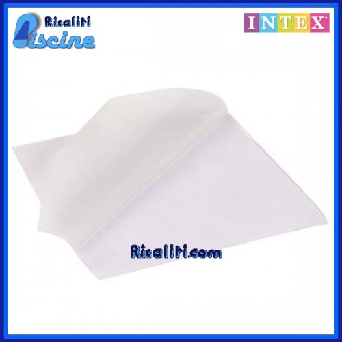 10204 Toppa Riparazione Adesiva 6x6 cm Piscina Fuoriterra Intex