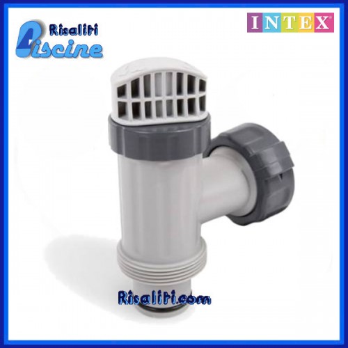 10747 Valvola Plunger Chiusura Entrata Uscita Piscina Intex