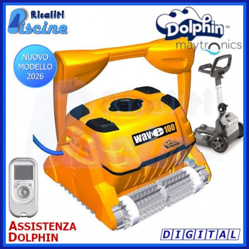 Dolphin Wave 100 Digital Robot Pulitore Piscina