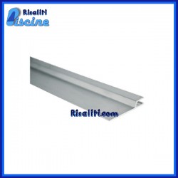 Profilo Fissaggio Orizzontale Piscina Alluminio 2 m