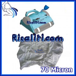 99954307-ASSY Ricambio Dolphin Sacchetto Robot 70 Micron Blu Marlin