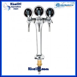 Colonna tre Vie Spillatore Rubinetti Refrigeratore Sottobanco