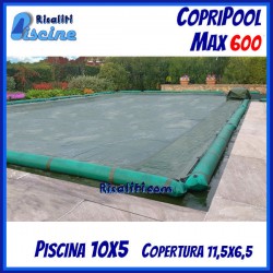 CopriPool Max 600 CON TUBOLARI 10x5