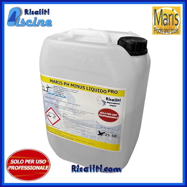 Ph Meno abbattitore PH Piscina 10 kg Maris www.risaliti.com