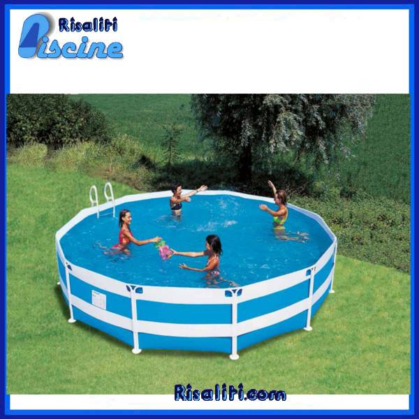 Piscine fuori terra struttura Florida www.risaliti.com