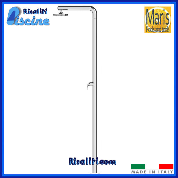 Doccia Esterno Piscina Stilo-M Inox 304 www.risaliti.com