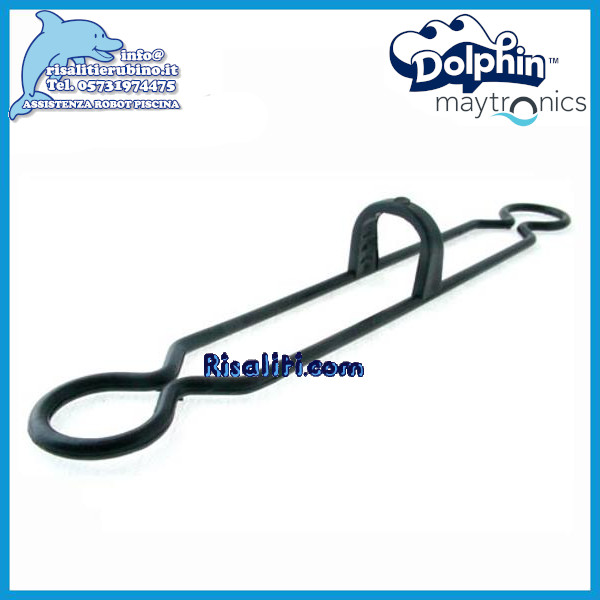 Clip Fissaggio Sacchetto Filtro 9981430 Ricambio Robot Dolphin Piscina  www.risaliti.com