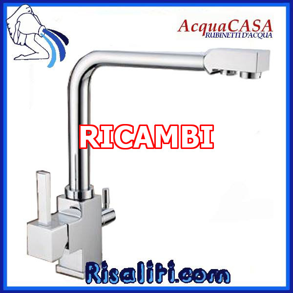 Ricambi Rubinetto miscelatore Mozart purificatori acqua depurata liscia cucina  www.risaliti.com