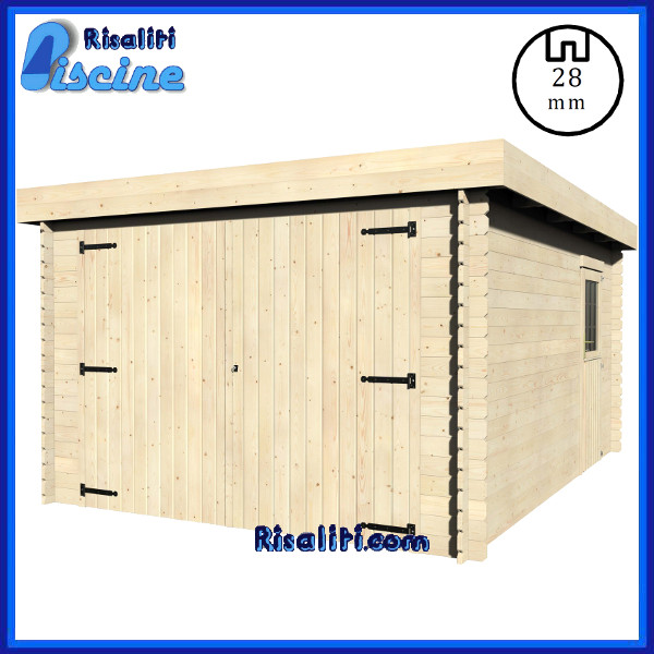 Garage Galan Deposito Prodotti Piscina 28 mm 349x481xh224 cm www.risaliti.com