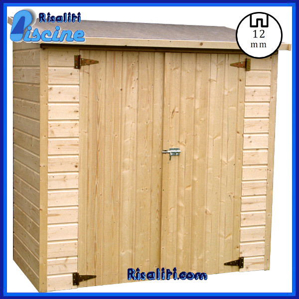Box Sistemazione Legno Albecove 12 mm 182x91xh183 cm 4 Pareti www.risaliti.com