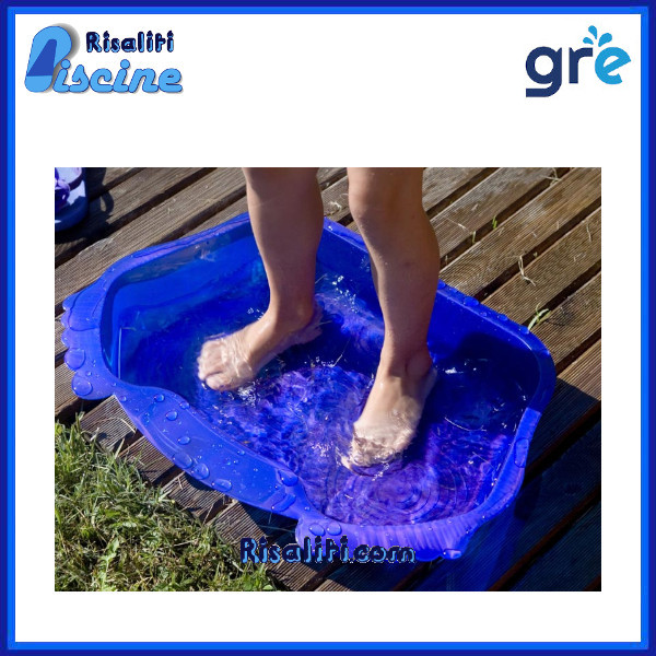 LP01 Vaschetta lavapiedi per scalette piscina Gre www.risaliti.com