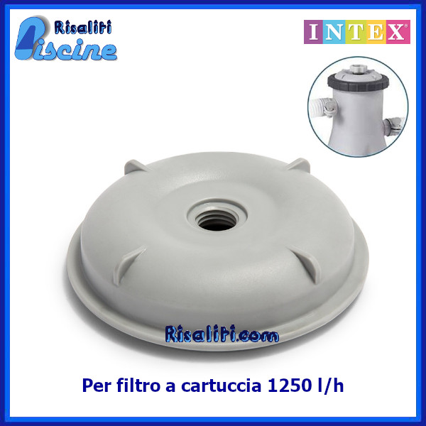 11917 Coperchio Ricambio Pompa Piscina Fuori Terra Intex www.risaliti.com