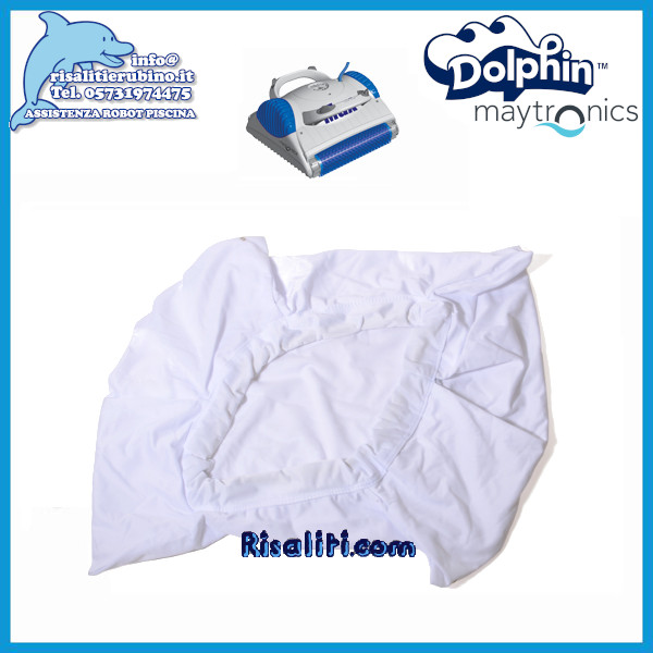 99954307-ASSY Ricambio Robot Dolphin Max Piscina Calza Sacco 70 micron www.risaliti.com