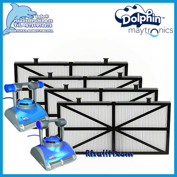 Kit cartucce Standard robot pulitore piscine Dolphin Master M4-M5 Maytronics www.risaliti.com
