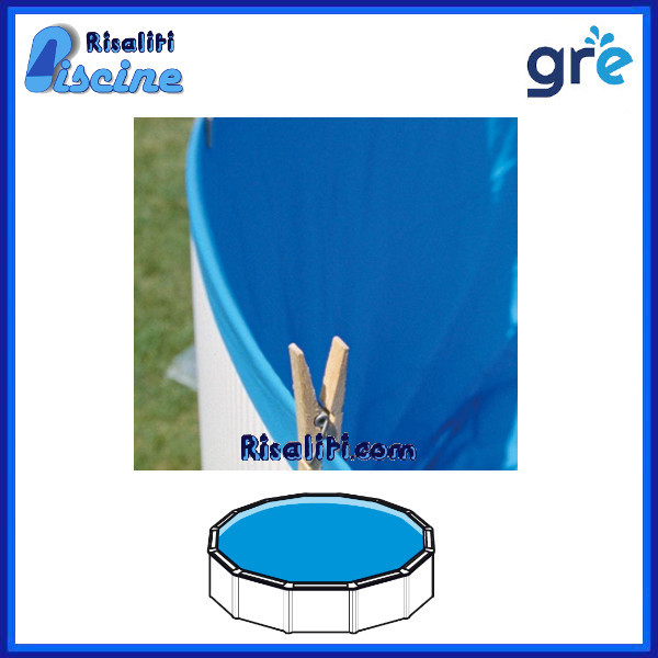 Liner Blu Ricambio Piscina Acciaio Gre Tonda Overlap www.risaliti.com