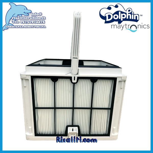 Cestello Filtrante 50 Micron Ricambio Robot Dolphin 9991481-ASSY 9991458-ASSY www.risaliti.com