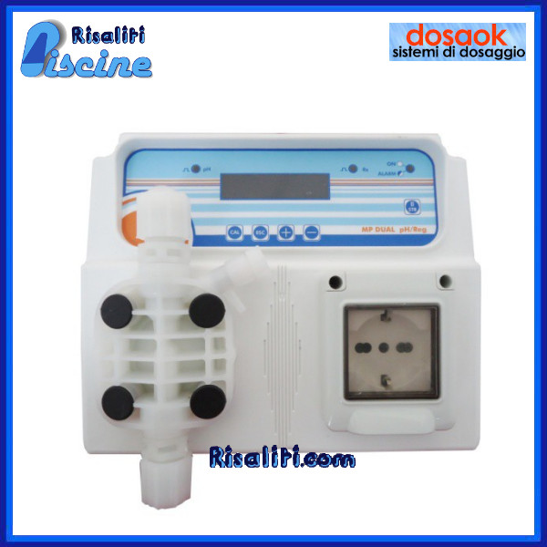 Pompa Magnetica pH Redox Piscine ME DUAL PH/RX REG www.risaliti.com