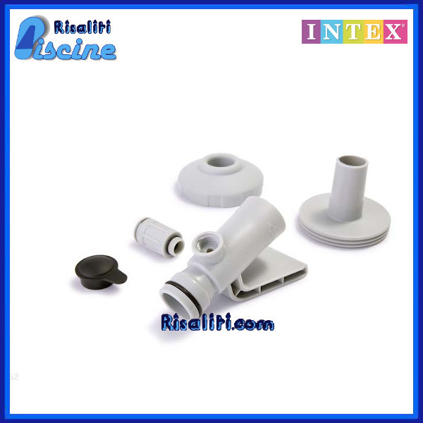 12352 Bocchetta Immissione Completa Ricambio Piscina Intex www.risaliti.com