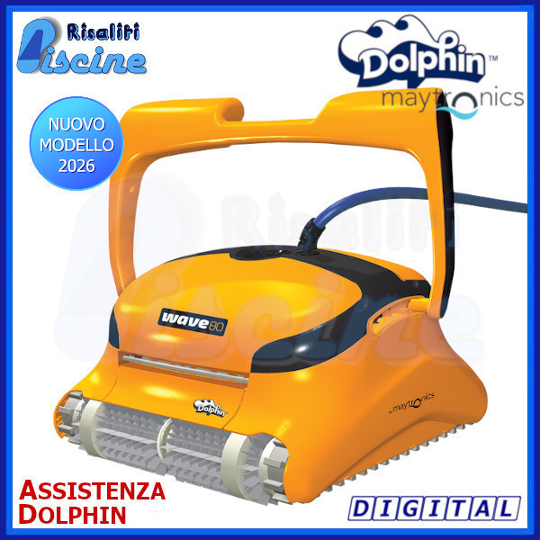 Dolphin Wave 80 Digital Robot Pulitore Piscina  www.risaliti.com
