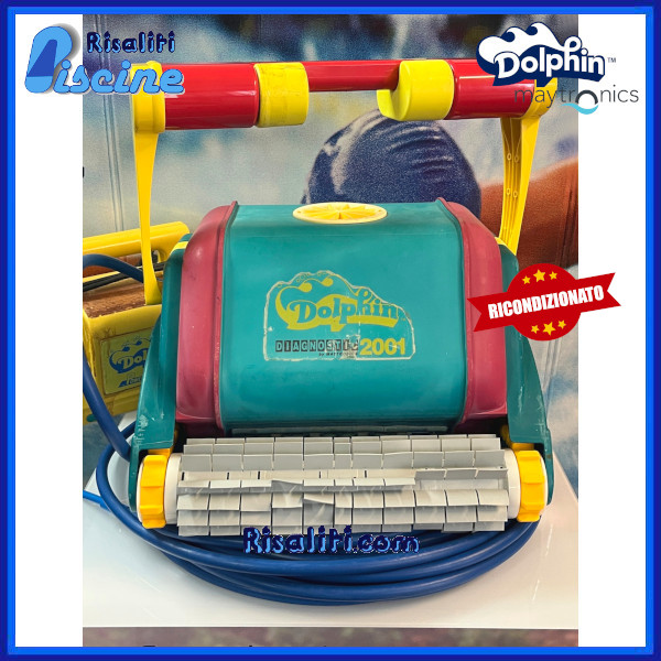 Robot Pulitore Piscina Dolphin 2001 - Ricondizionato www.risaliti.com