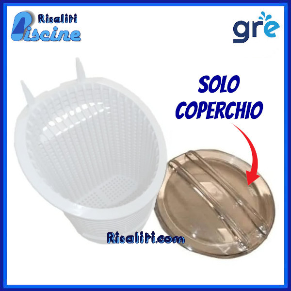 Coperchio Prefiltro Ricambio Pompa Fiji Filtro Gre FS 300/320 www.risaliti.com