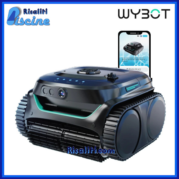 Wybot C2 Pro Vision Digital Robot Pulitore Piscina www.risaliti.com